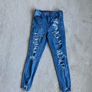 AE Next distressed jeans